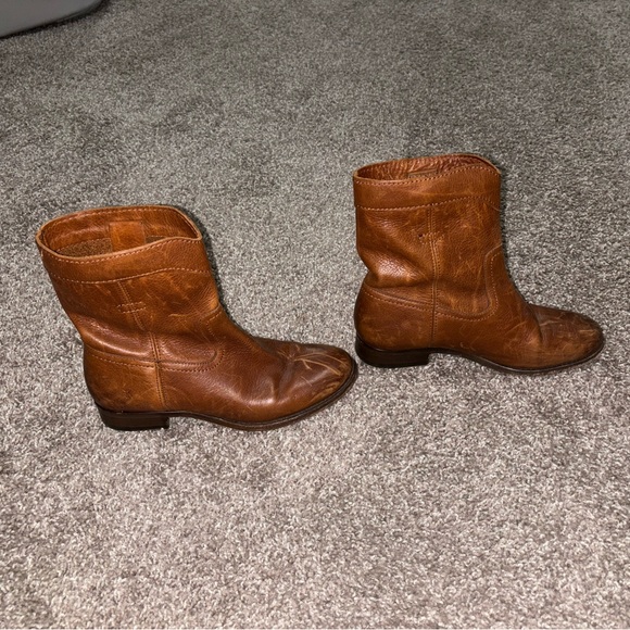 Frye short cognac colored boots - Picture 2 of 7